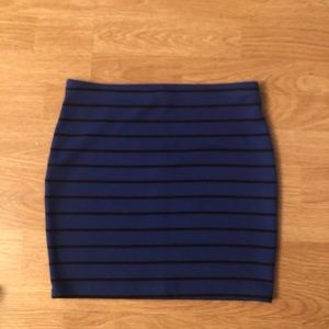 Blue forever 21 skirt